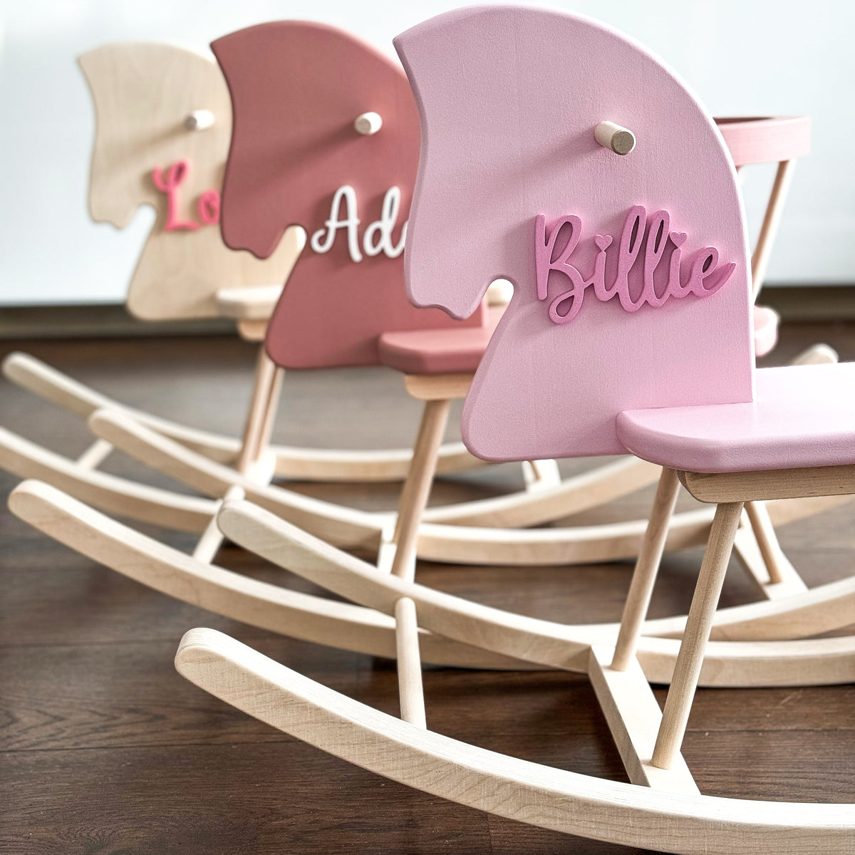 Personalised Wooden Rocking Horse