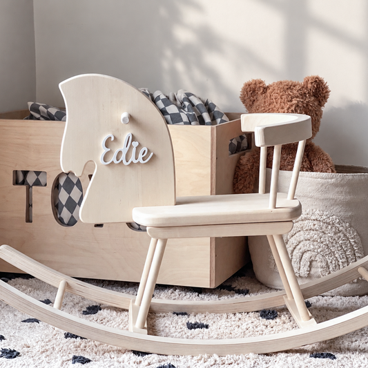 Wooden Rocking Horse